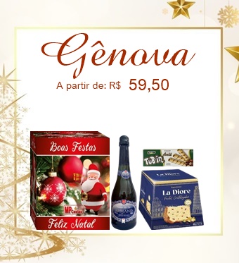 Cesta de Natal Gênova