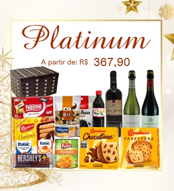 Cesta de Natal Platinum