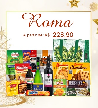 Cesta de Natal Roma