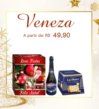 Cesta de Natal Veneza